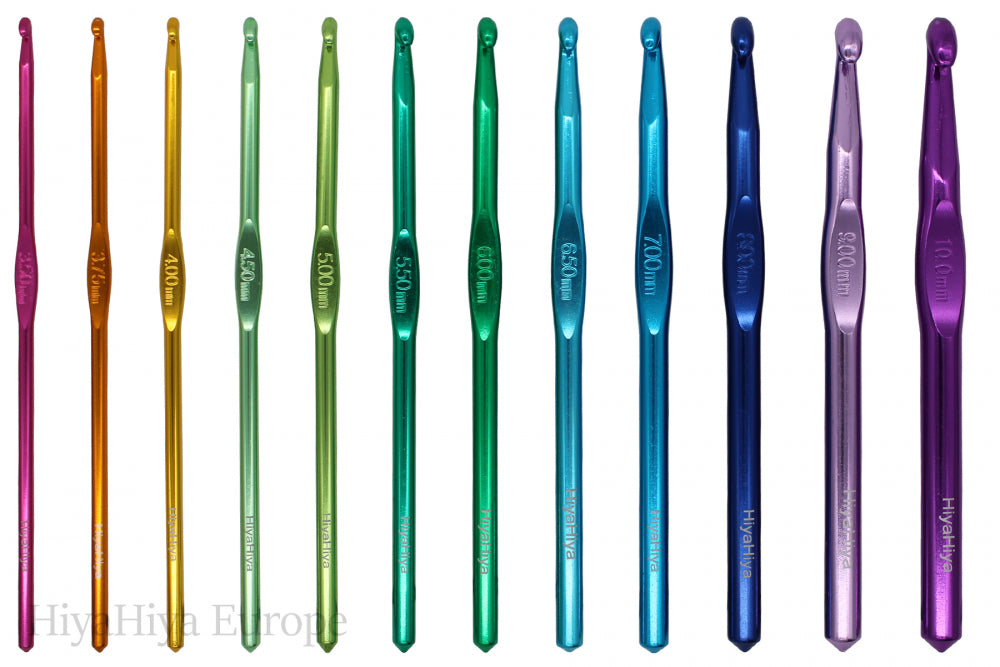 HiyaHiya Aluminium Crochet Hooks