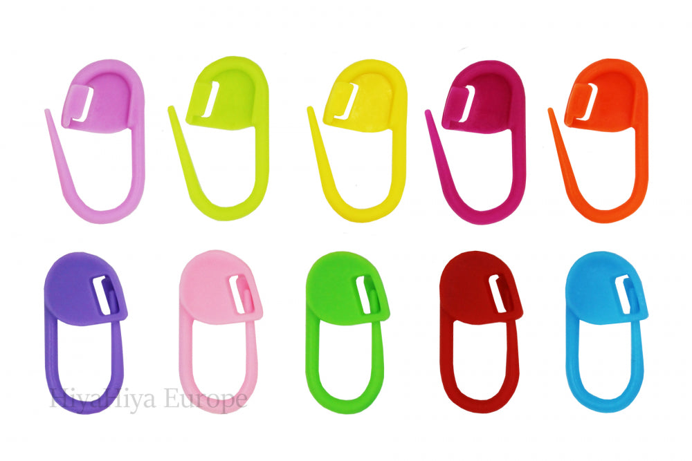 HiyaHiya Notion Tin with Classic Point Protectors and Locking Stitch Markers