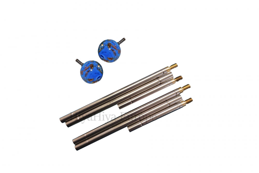 HiyaHiya Straight Needles with Bead Stoppers