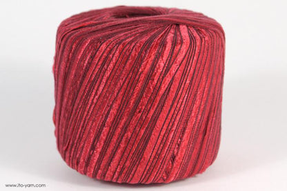 ITO MASAKI Olive stunning ribbon yarn, 12, Red, comp: 75% Cupro  25% Nylon  