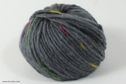ITO MASAKI Arare classical soft roving yarn, 72, Gray, comp: 100% Wool   