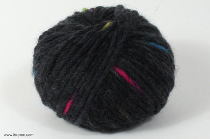 ITO MASAKI Arare classical soft roving yarn, 81, Black, comp: 100% Wool   