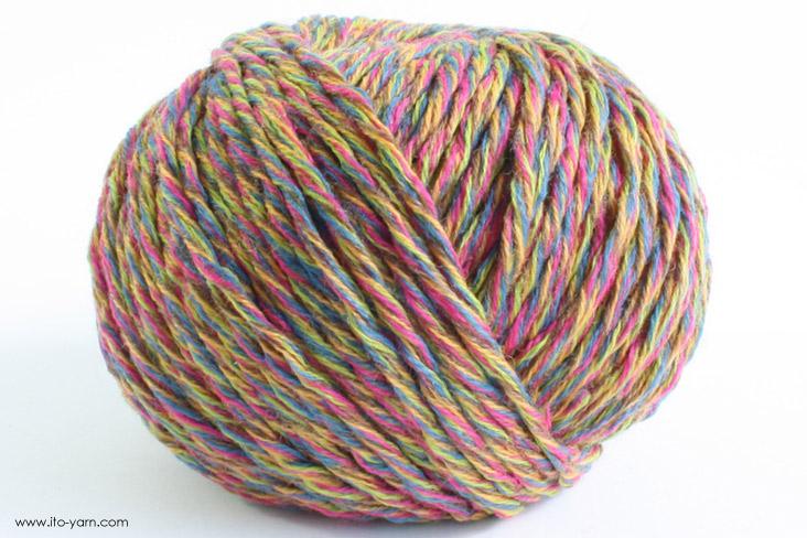 ITO MASAKI Konpeito fine merino wool yarn, 21, Yellow, comp: 100% Wool   