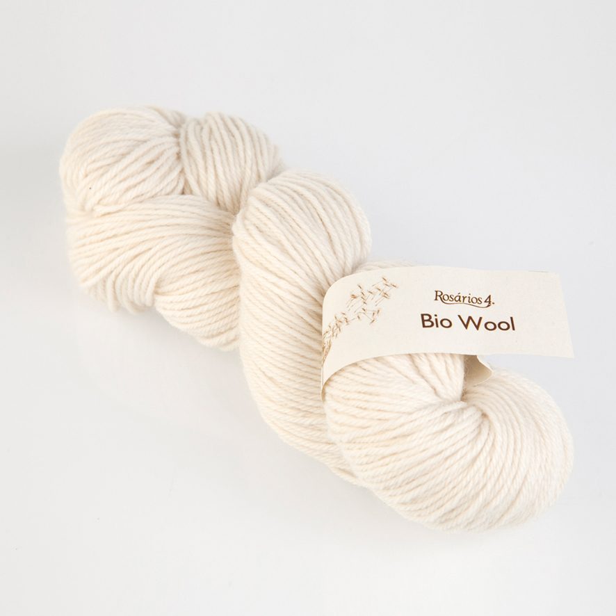 Rosarios4 Bio Wool Raw - GOTS