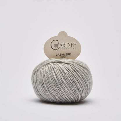 Cardiff CLASSIC gentle yarn, 518, PIOMBO, comp: 100% Cashmere