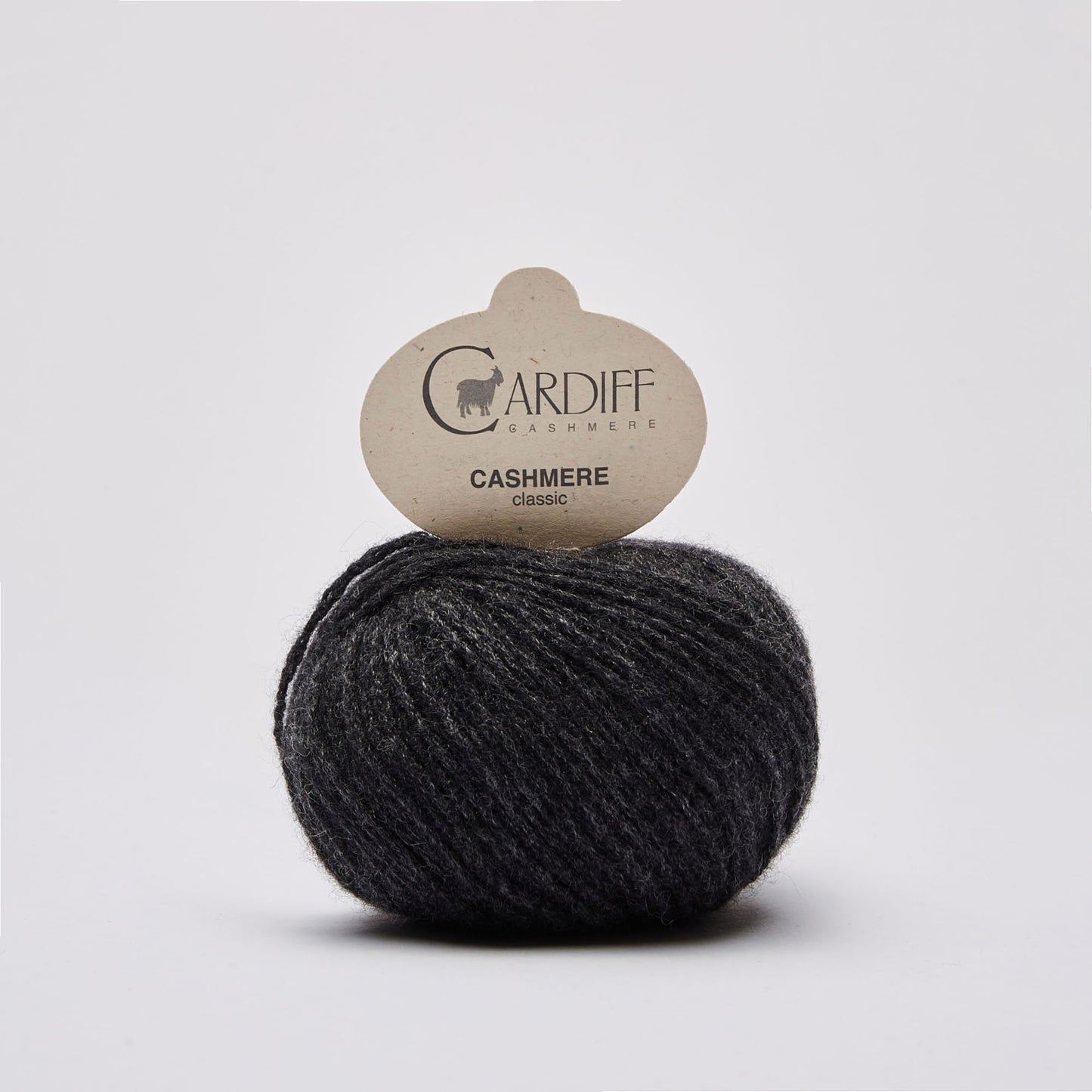 Cardiff CLASSIC gentle yarn, 520, ANTRACITE, comp: 100% Cashmere
