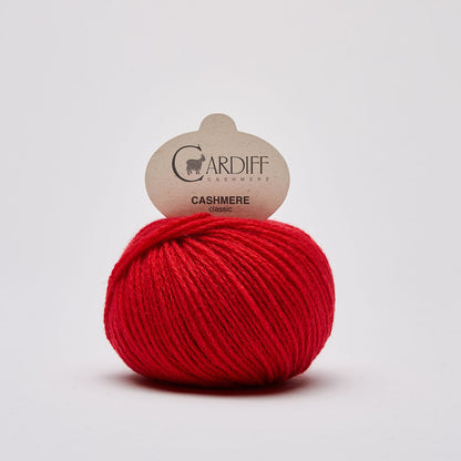 Cardiff CLASSIC gentle yarn, 564, GERBERA, comp: 100% Cashmere