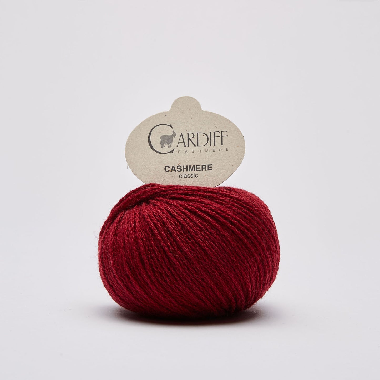 Cardiff CLASSIC gentle yarn, 628, GRANATA, comp: 100% Cashmere