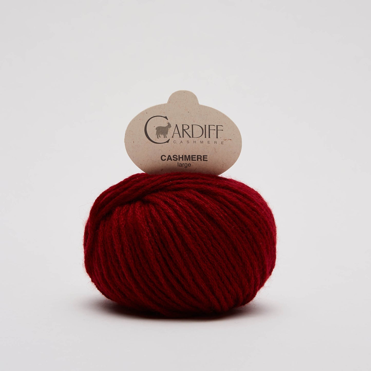 Cardiff LARGE gentle yarn, 714, SCARLATTA, comp: 100% Cashmere