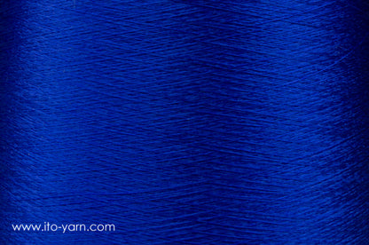 ITO Iki fine filament silk thread, 1215, Electric-Blue, comp: 100% Silk