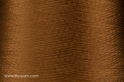 ITO Iki fine filament silk thread, 1223, Caramel, comp: 100% Silk
