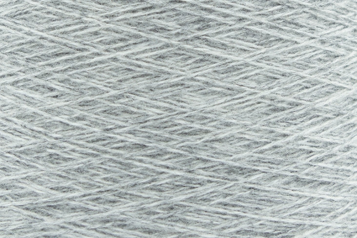 ITO Kosho soft handy yarn, 919, Top Snow Gray, comp: 90% Wool, 10% Cashmere
