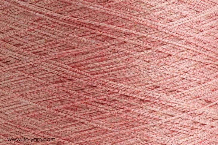 ITO Kouki tape yarn, 236, Rose Bud, comp: 56% Ramie, 44% Silk
