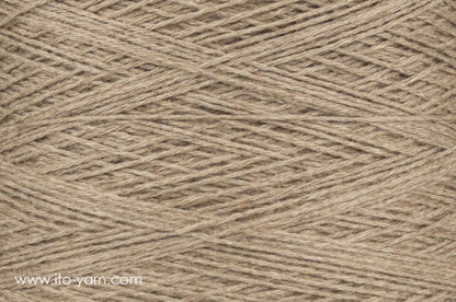 ITO Kuroten soft woolen spun yarn, 881, String, comp: 80% Cashmere, 20 % Sable