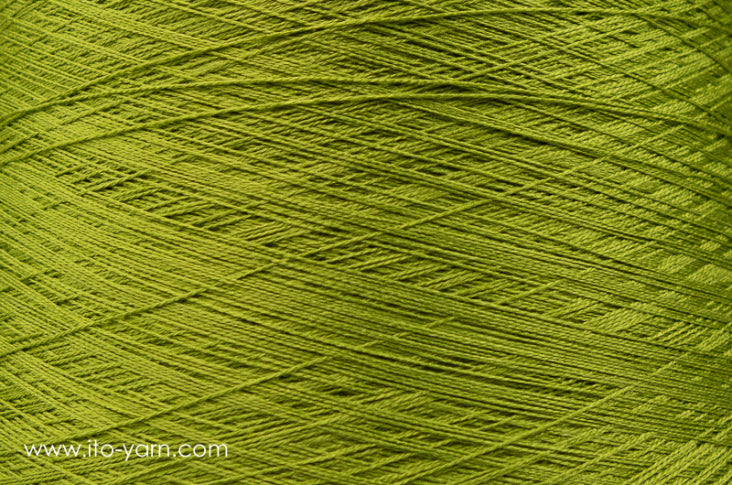 ITO Nui spun silk thread, color 1019 Lead-Green, comp: 100% Silk