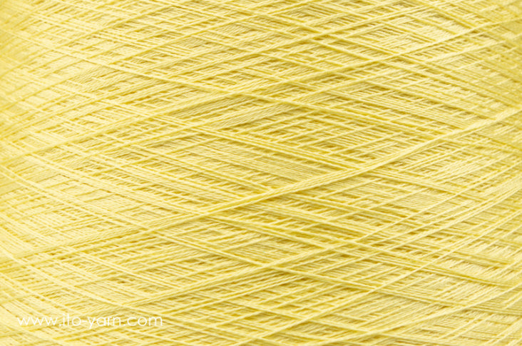 ITO Nui spun silk thread, color 1024 Light-Lemon, comp: 100% Silk