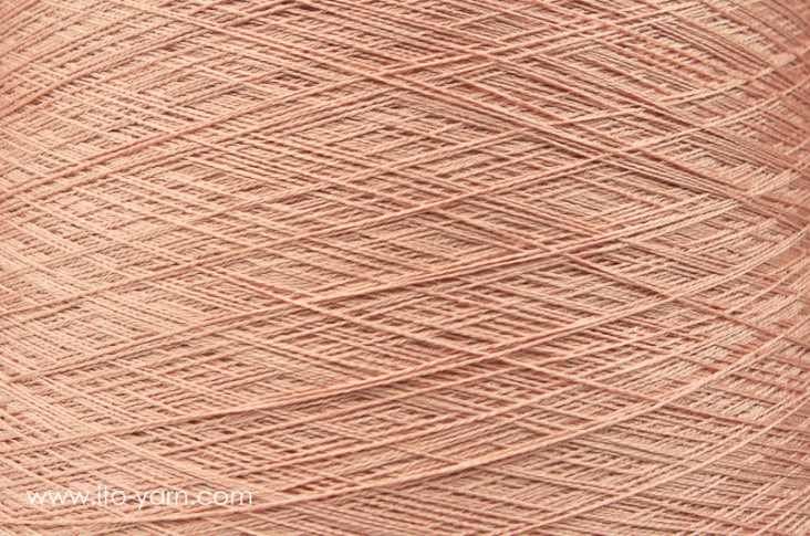 ITO Nui spun silk thread, color 1030 Smoke-Pink, comp: 100% Silk