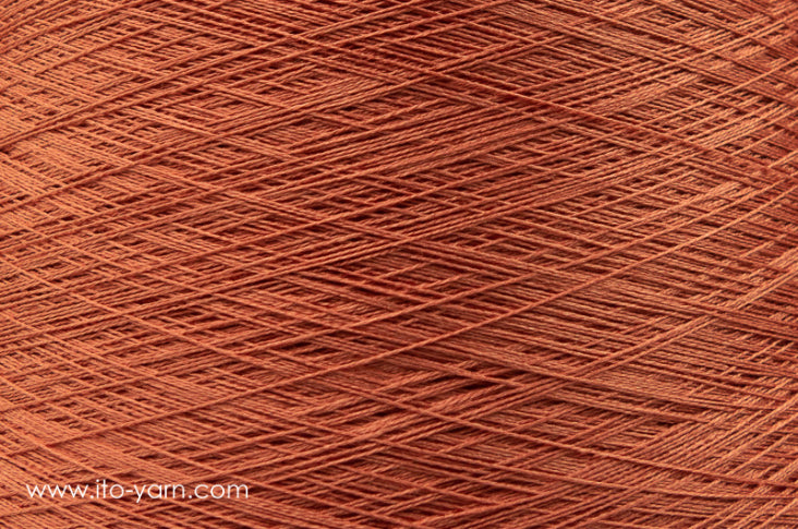 ITO Nui spun silk thread, color 1032 Marsala, comp: 100% Silk