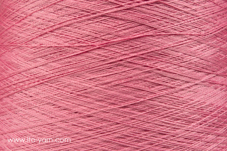 ITO Nui spun silk thread, color 1037 Rose, comp: 100% Silk