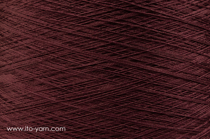 ITO Nui spun silk thread, color 1039 Sangria, comp: 100% Silk