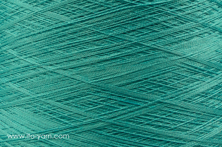 ITO Nui spun silk thread, color 1049 Blue-Bird, comp: 100% Silk