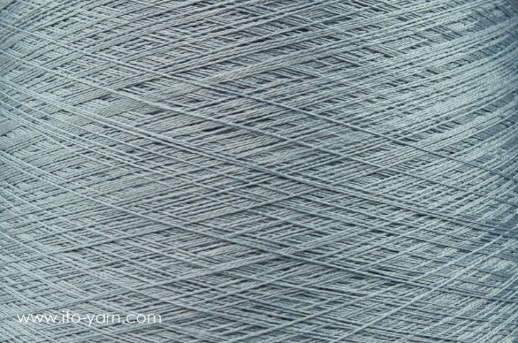 ITO Nui spun silk thread, color 1052 Iron-Blue, comp: 100% Silk