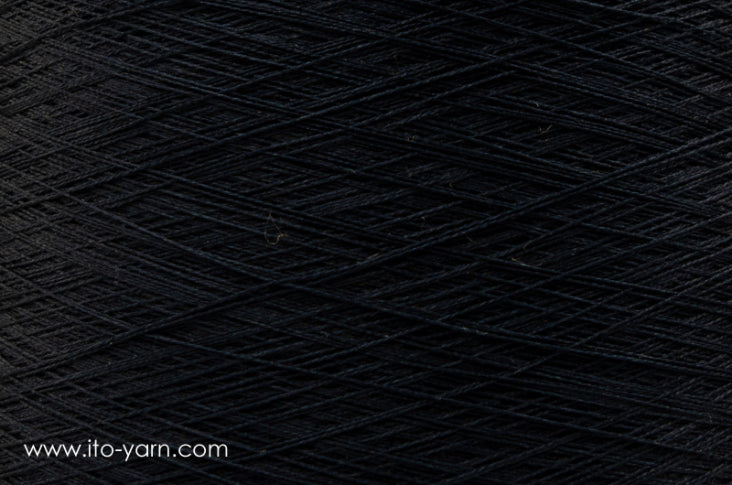 ITO Nui spun silk thread, color 1056 Dark-Navy, comp: 100% Silk