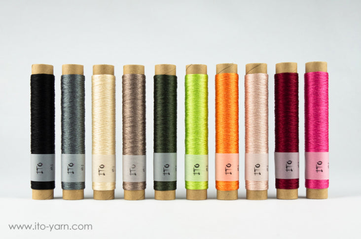 ITO Nui spun silk thread, comp: 100% Silk