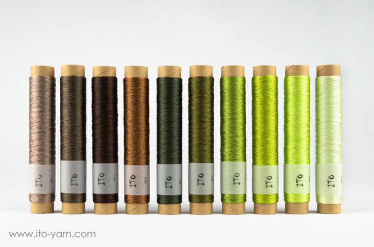 ITO Nui spun silk thread, comp: 100% Silk