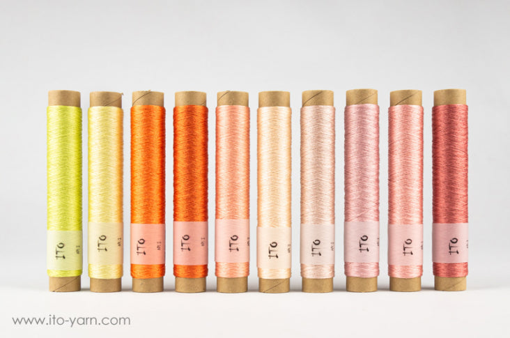 ITO Nui spun silk thread, comp: 100% Silk