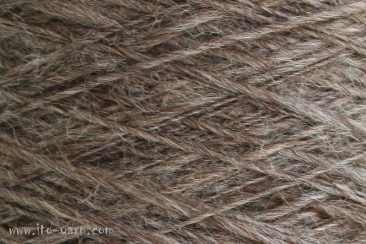 ITO Rokku Tennen undyed woolen merino yarn, color 298 Natural Light Brown, comp: 100% Wool