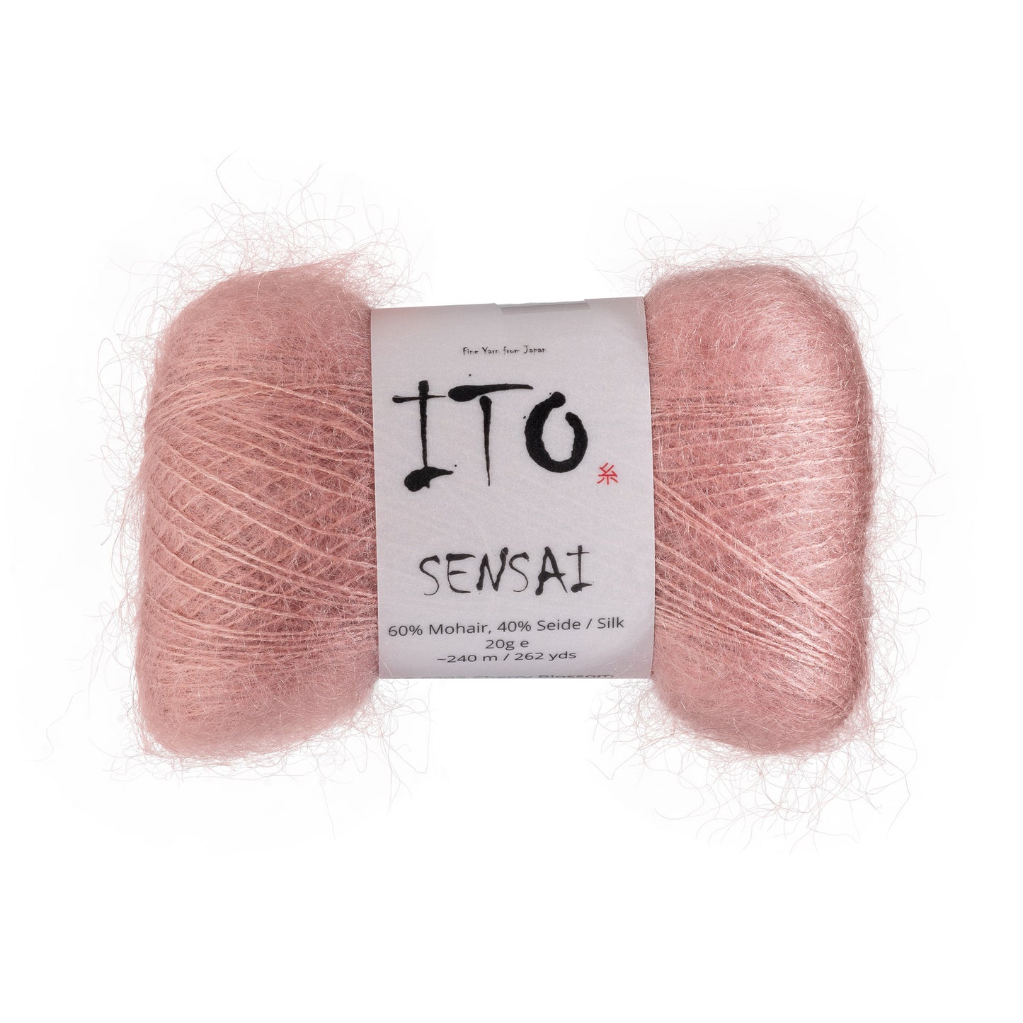 ITO Sensai delicate mohair yarn, 303, Cherry Blossom, comp: 60% Mohair, 40% Silk