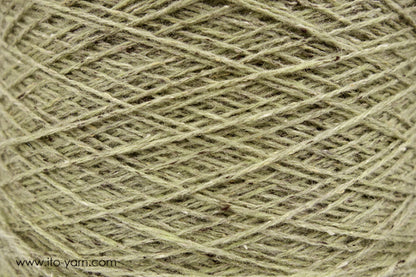 ITO Shimo woolen spun yarn, 843, Watermint, comp: 80% Wool, 20% Silk