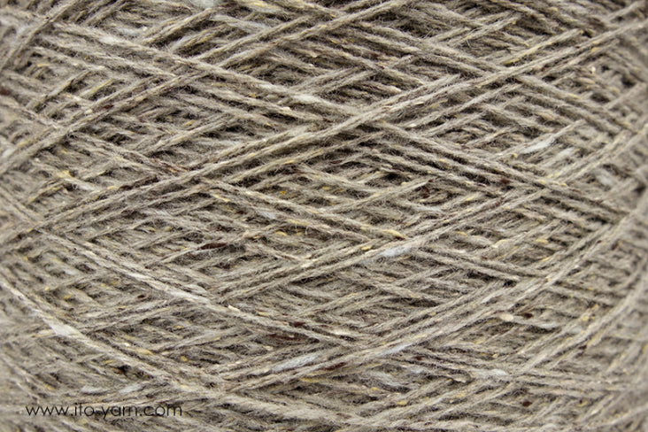 ITO Shimo woolen spun yarn, 845, Gray, comp: 80% Wool, 20% Silk