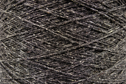 ITO Shimo woolen spun yarn, 846, Charcoal, comp: 80% Wool, 20% Silk