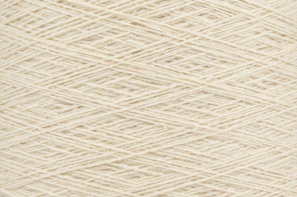 ITO Shimo woolen spun yarn, 848, White, comp: 80% Wool, 20% Silk