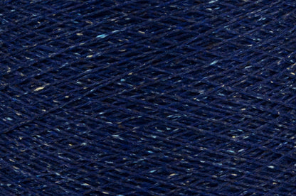 ITO Shimo woolen spun yarn, 853, Orient Blue, comp: 80% Wool, 20% Silk