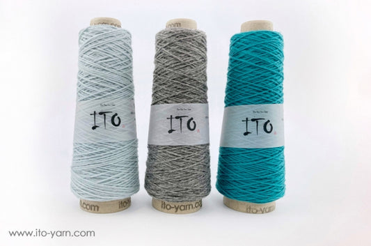 ITO So Kosho soft handy yarn comp: 90% Wool and 10% Cashmere