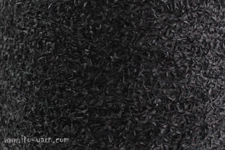 ITO Tategami unusual yarn, 507, Black, comp: 65% Paper, 35% Cotton