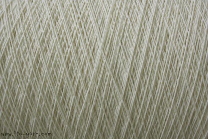 ITO Urugami fluffy wool yarn, color 217 White, comp: 72% Wool, 28% Paper