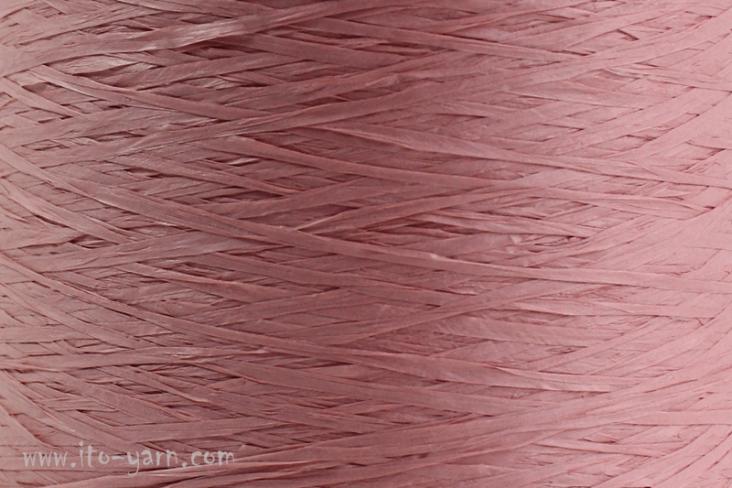 ITO Wagami linen based tape yarn, color 521 Pale Pink, comp: 100% Paper