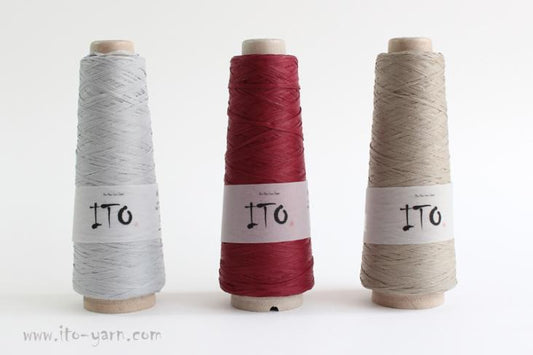 ITO Wagami linen based tape yarn comp: 100% Paper