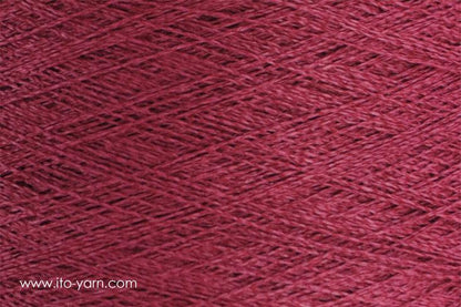 ITO Washi noble Japanese paper yarn, 428, Enji, comp: 54% Paper, 46% Viscose