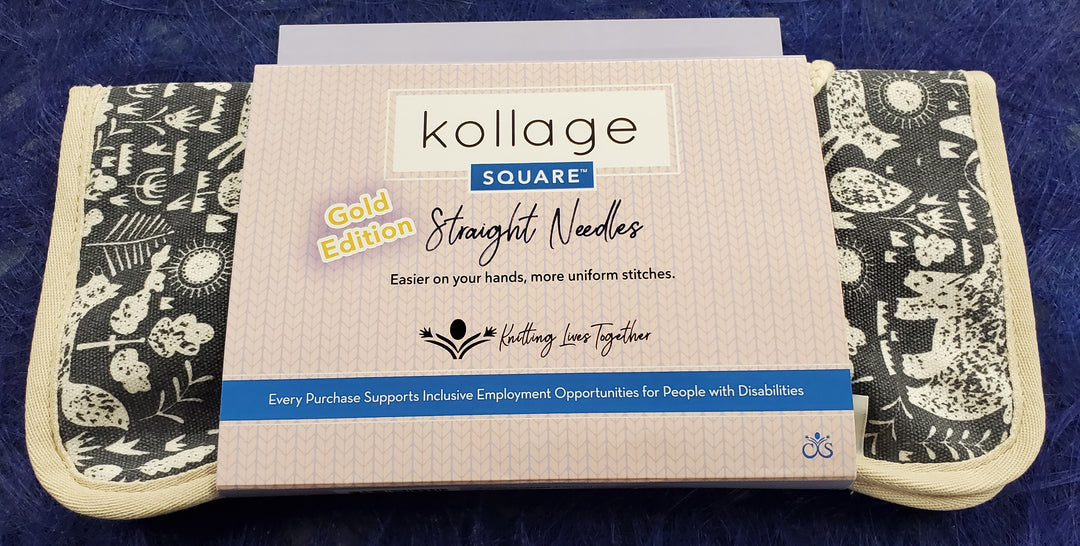 Kollage Straight Needle Set - Gold Edition