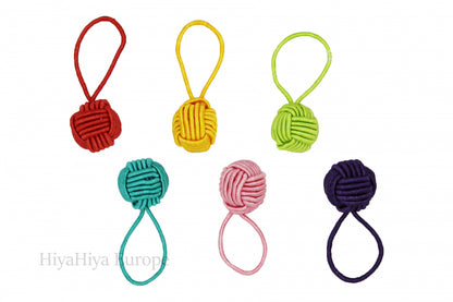HiyaHiya Dumpling Case and Coloured Stitch Markers Set