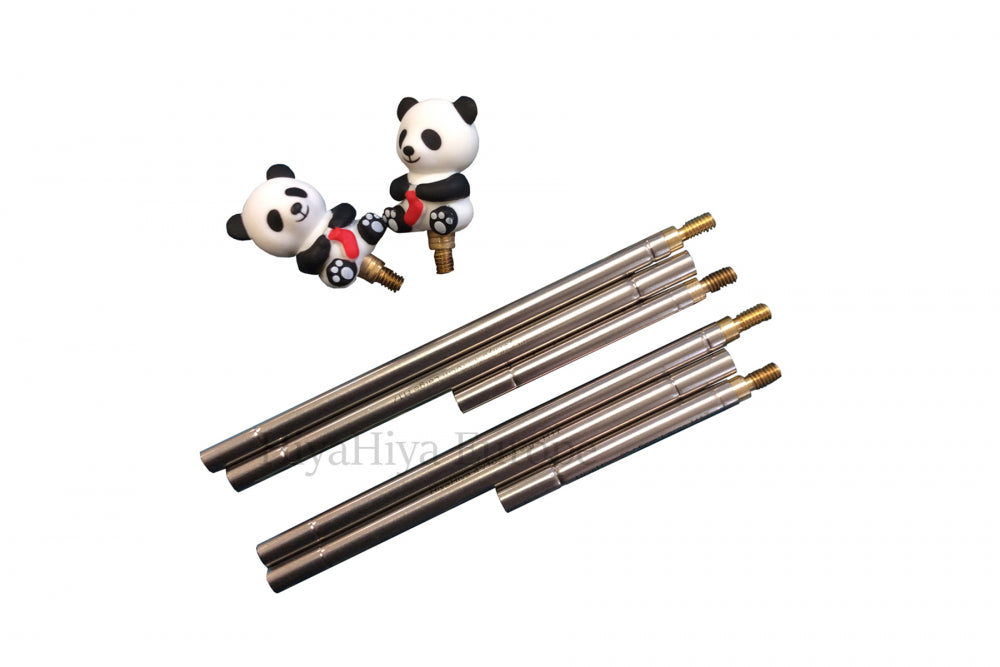 HiyaHiya Straight Needles with Panda Stoppers