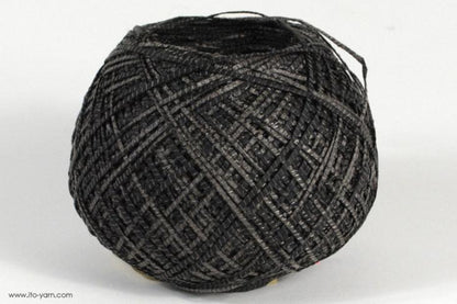 ITO MASAKI Lemongrass paper fancy yarn, 33, Brown, comp: 55% Polyacryl  39% Paper  6% Nylon  6% Nylon