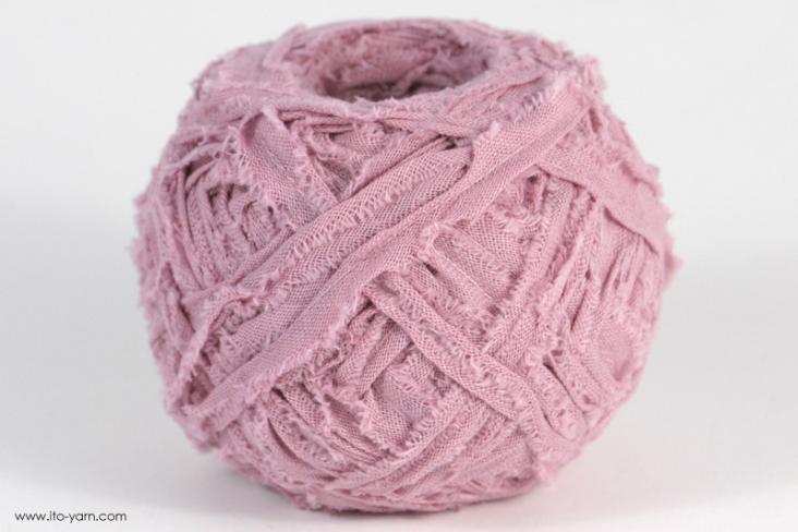 ITO MASAKI Sage woven ribbon yarn, 11, Pink, comp: 100% Cotton   