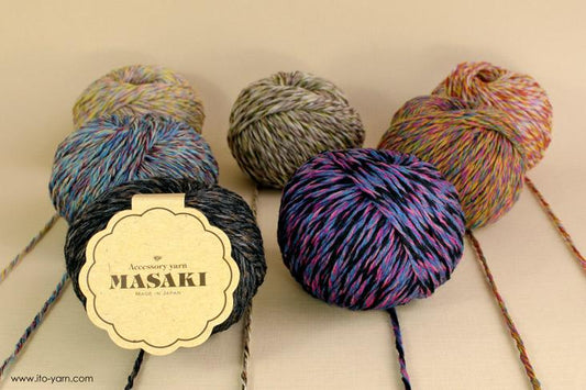 ITO MASAKI Konpeito fine merino wool yarn - comp: 100% Wool    