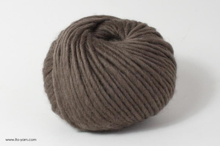 ITO MASAKI Biidama soft roving yarn, 73, Charcoal, comp: 100% Wool   